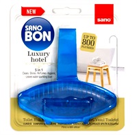 SANO BON ароматизатор за тоалетна чиния 5в1 , Luxury hotel , 55гр