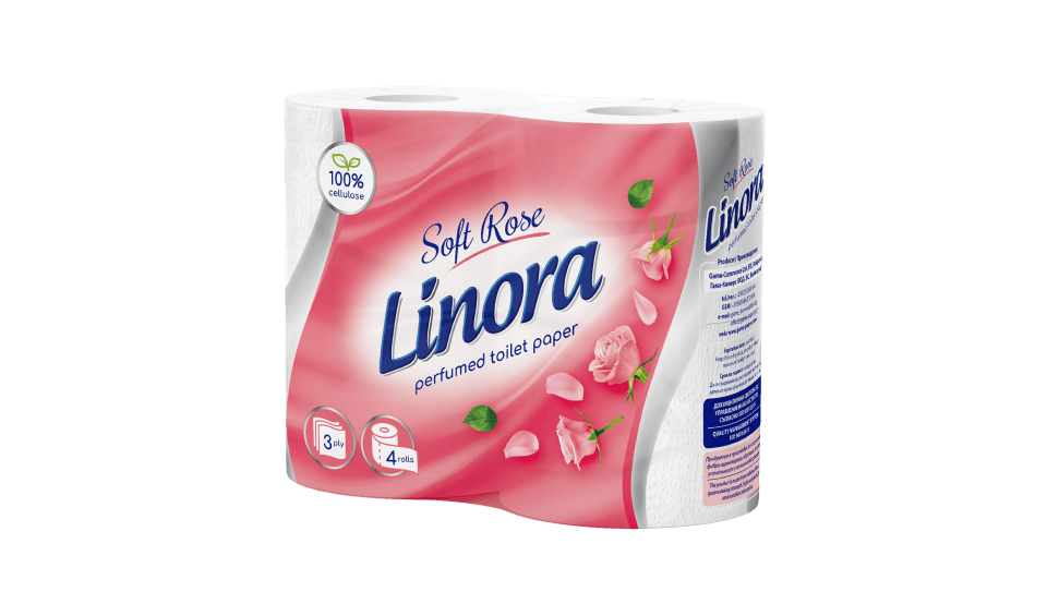 Тоалетна хартия Linora Soft Rose
