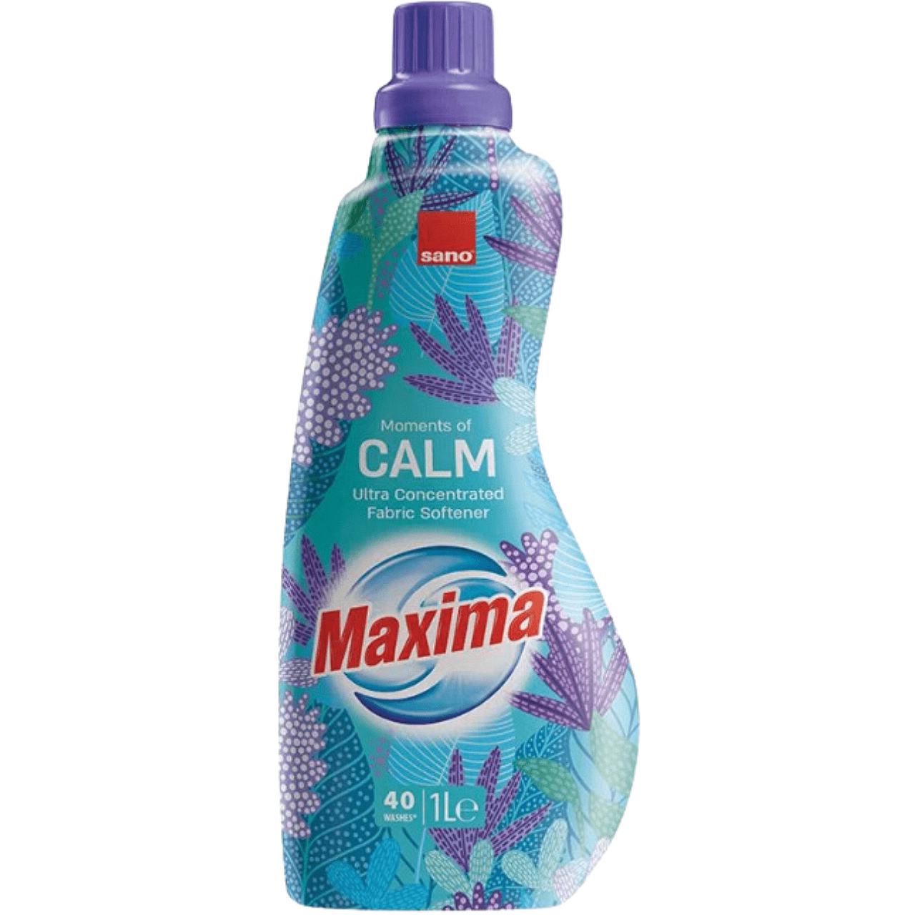 Омекотител Sano Maxima Moments of Calm, 1 литър, 40 пранета