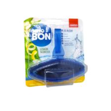 SANO BON ароматизатор за тоалетна чиния , синя вода FRESH 5в1 WC 55гр Лимон