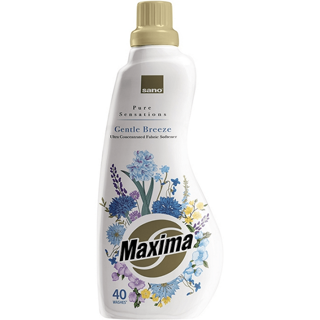 Омекотител Sano Maxima Gentle Breeze, 1 литър, 40 пранета